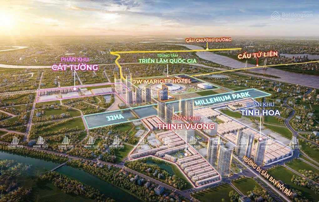 Tổng quan phân khu Cát Tường Vinhomes Global Gate Cổ Loa, Đông Anh