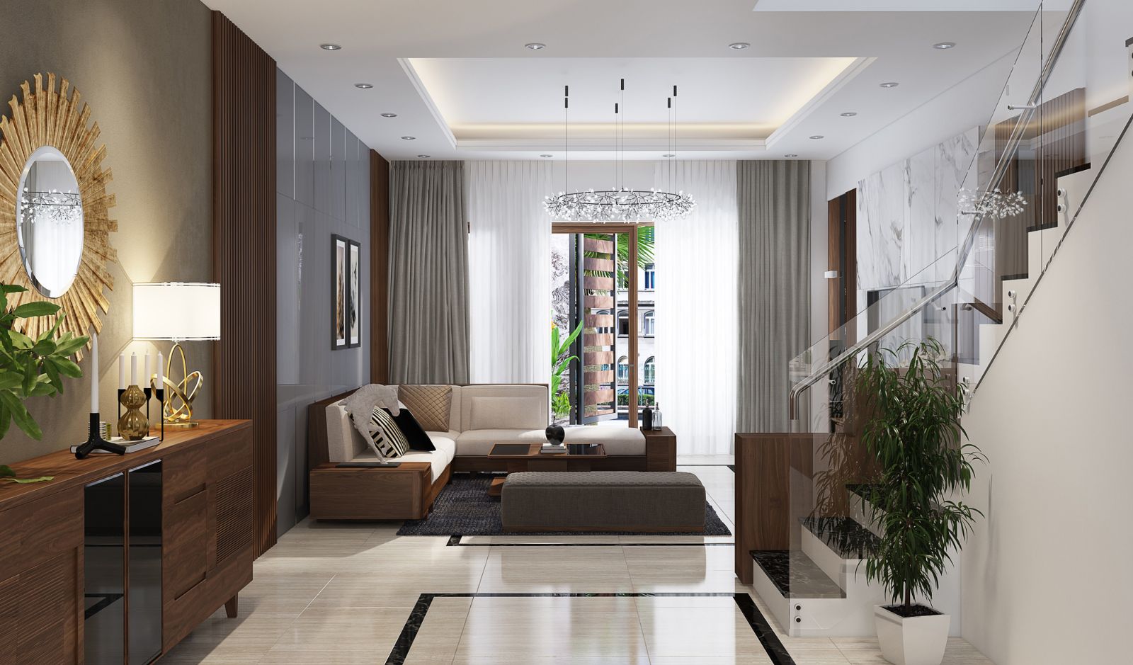 Cho thuê nhà liền kề The Metropolitan Vinhomes Cổ Loa Đông Anh - Vinhomes Global Gate