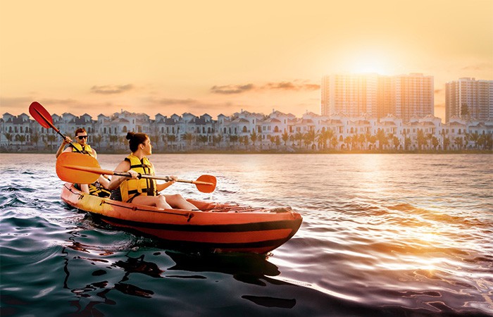 Chèo thuyền Kayak