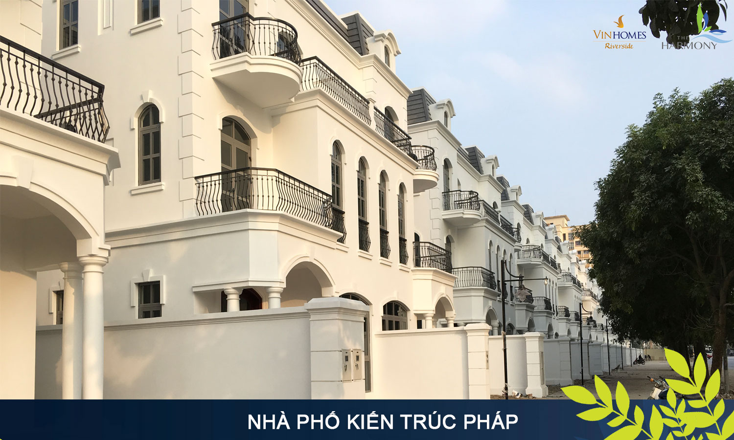 Shophouse và liền kề tại Vinhomes Riverisde