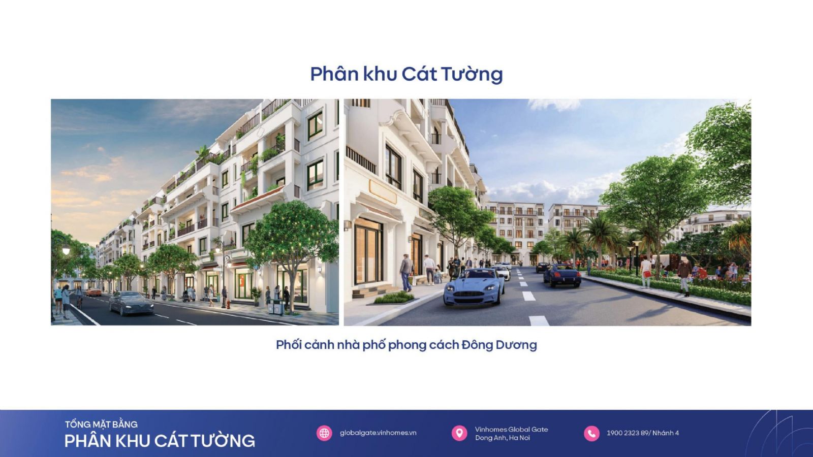 Tổng quan phân khu Cát Tường Vinhomes Global Gate Cổ Loa, Đông Anh