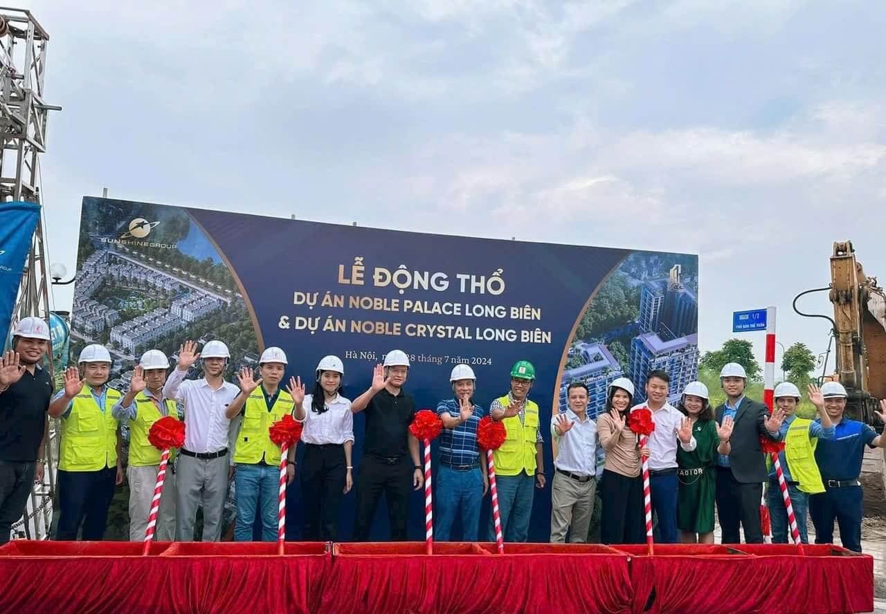 Tiến độ xây dựng Noble Palace Long Biên
