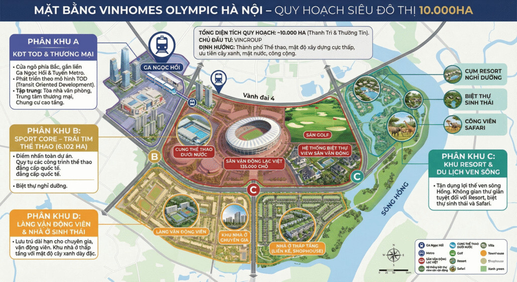 Chung cư Vinhomes Olympic Hanoi Ngọc Hồi 