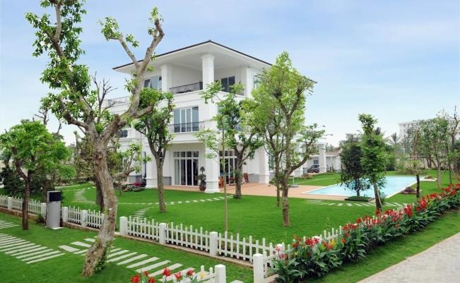 Kiến trúc biệt thự đẳng cấp tại Vinhomes Riverisde