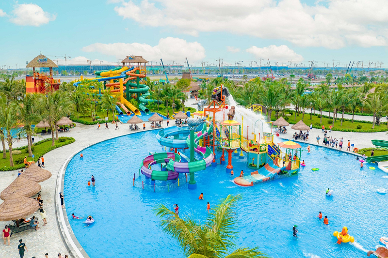 Cong viên nước mini