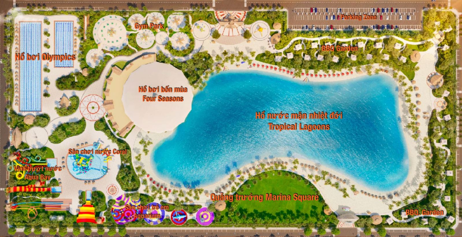 Tổng quan về các tiện ích tại Vinhomes Ocean Park 3