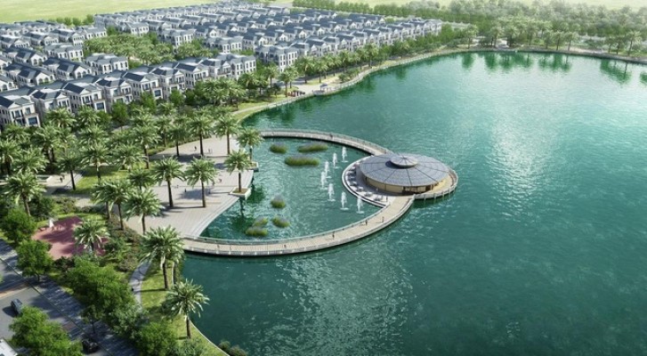 Hình ảnh khu biệt thự Vinhomes Riverside The Harmony Long Biên