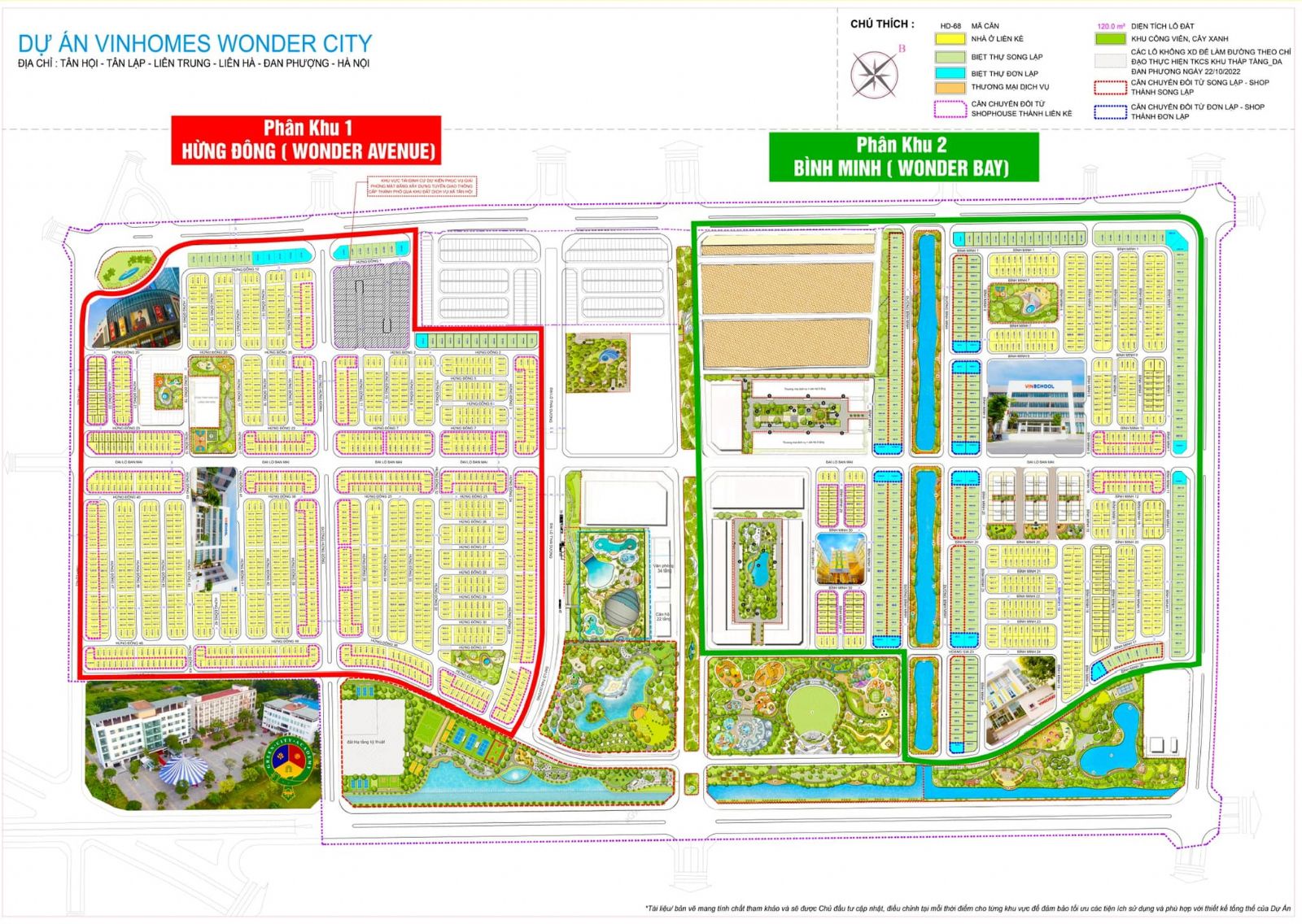Bán biệt thự Bình Minh Vinhomes Wonder City Đan Phượng