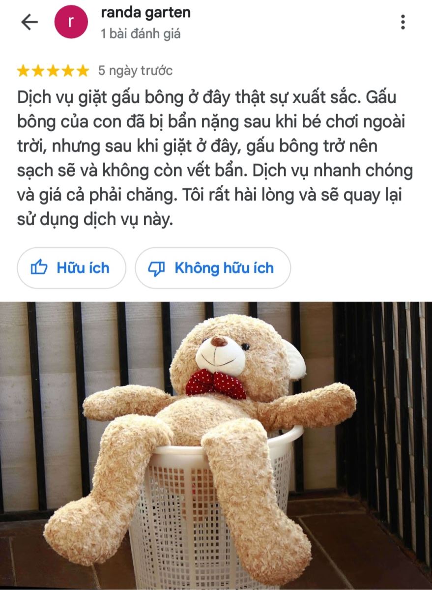 Các đánh giá nhận xét về dịch vụ tại đây rất tốt