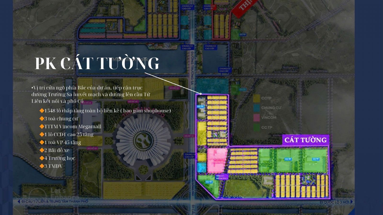 mặt bằng Cát Tường Vinhomes Global Gate